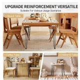 24Inch Reinforce Hairpin Table Legs for Furniture Set of4, Sturdy Cast lron Modern Metal Desk Legs,1300lbs Load Capacity for Coffee Table,Dresser Legs Night Stand Desk Bench Desk(24in)