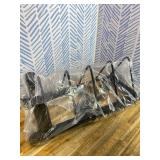 Retails for $120! Yaheetech Horizontal Plate and Olympic Bar Rack