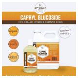 Capryl Glucoside Liquid Surfactant (16 oz) - Caprylyl Natural, Plant Derived, DIY Skin Care - Facial Cleansers, Body Washes, Shower Gels, Foaming, Body Soap, Shampoos, 16 ounce