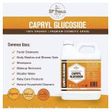 Capryl Glucoside Liquid Surfactant (16 oz) - Caprylyl Natural, Plant Derived, DIY Skin Care - Facial Cleansers, Body Washes, Shower Gels, Foaming, Body Soap, Shampoos, 16 ounce