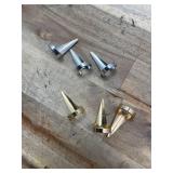 Jadive 6 Pieces Metal Hair Parting & Sectioning Rings Stitch Braid Tool Finger Retro Hair Extensions Tools for Women, Halloween Cosplay, Salon Use