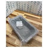 BLUE GINKGO Over the Sink Colander Strainer Basket - Wash Vegetables and Fruits, Drain Cooked Pasta and Dry Dishes - Extendable - New Home Kitchen Essentials (7.9W x 14-19L x 2.75H) - Gray