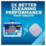 Finish Dishwasher Cleaner Liquid, Deep Cleans Hidden Grease & Limescale, Fights Odors & helps maintain Performance, 1 Year Supply, 8.45oz, 4 Bottle