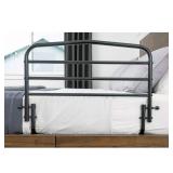 Retails for $109! 30 in. Safety Bed Rail with Swing-down Assist Handle in Black