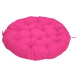 Water Resistant Papasan Cushion, Rocker Chair Pads, Hammock Seating Cushion for Hanging Egg Chair Folding Garden Sofa Patio Garden Swing Chair Hot Pink Round 24"