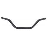 Motorcycle Hanger 1 inch 25mm Ace Cafe Racer Clubman Handlebar Handle bars handlebars Bar compatible with Harley Sportster XL883 XL1200(Black Medium)