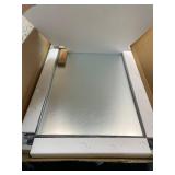 24x32 Inch Black Bathroom Mirror for Wall, Thick Metal Framed Rectangle Mirrors for Over Sink, Bedroom, Living Room, Entryway, Anti-Rust, HD Tempered Glass