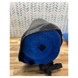 Memory Foam Camping Mattress pad, Comfortable Thick Floor Sleeping Mat for Adults with Waterproof and Non-Slip Bottom, Portable Roll Up Mattress for Sleepover Guest,Cot Mad for Car Camping