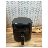 Chefman Air Fryer 4 QT Compact Airfryer for Quick & Easy Meals in Minutes, Features Hi-Fry Technology for Extra Crisp, Touchscreen Controls with 4 Presets, Nonstick & Dishwasher Safe Basket - Black