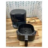 Chefman Air Fryer 4 QT Compact Airfryer for Quick & Easy Meals in Minutes, Features Hi-Fry Technology for Extra Crisp, Touchscreen Controls with 4 Presets, Nonstick & Dishwasher Safe Basket - Black