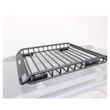 46 in. X 36 in. X 4-1/2 in. 150 lbs. Capacity Universal Steel Roof Rack Car Top Cargo Carrier/Basket