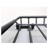 46 in. X 36 in. X 4-1/2 in. 150 lbs. Capacity Universal Steel Roof Rack Car Top Cargo Carrier/Basket