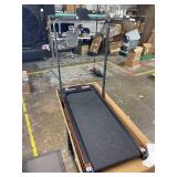 Retails for $130! Walking Pad - 2.5 HP Walking Pad with Handle Bar, 2 in 1 Foldable Walking Pad with Incline, Small Treadmill with LED Display & Remote Control for Home Office Under Desk, 265 LBS Capa