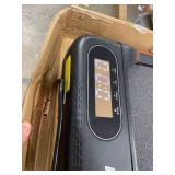 Retails for $130! Walking Pad - 2.5 HP Walking Pad with Handle Bar, 2 in 1 Foldable Walking Pad with Incline, Small Treadmill with LED Display & Remote Control for Home Office Under Desk, 265 LBS Capa