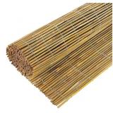 6ft x 8ft x 0.4" D Natural Bamboo Fence, Outdoor Rolled Bamboo Fencing, Decorative Privacy Screen for Garden Backyard Balcony
