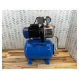 Retails for $150! FOTING 1.5HP Shallow Well Pump with Pressure Tank, 115V 1340GPH Automatic Irrigation Water Booster Jet Pump, Water Pumps Booster System 164FT for Home Garden Lawn Farm