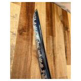 Japanese Samurai Katana Sword, 1060 High Carbon Steel Traditional Handmade, Blue Flame Full Tang, High-Performance/Razor-Sharp, Gifts for Men/Boys