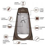 Your Choice Pop Up Privacy Shower Tent - Portable Changing Tent for Camping, Beach & Hiking - 6.2FT Lightweight with Carry Bag, Quick Setup & Full Coverage