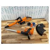 LawnMaster CLGT2412S 24V 12" Cordless String Trimmer 2.0AH Battery