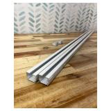 Ceiling Curtain Track Ceiling Mounted Curtain Rail for Curtains, Drapes, and Room Dividers Ceiling or Wall Mount Curtain Track Room Divider-Sliding Curtain Rail for Living room (white, 2m)
