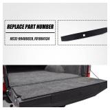 RANSOTO Tailgate Molding Trim Compatible with 2017-2022 Ford F250 F350 F-250 F-350 Super Duty Flexible Flex Step Rear Center Truck Spoiler Protector Cover Replaces FO1904134