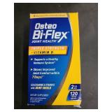 Osteo Bi-Flex Glucosamine Chondroitin with Vitamin D  Joint Health Supplement  120 Coated Tablets - BB 12/27
