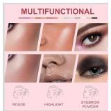 Eyeshadow,18Colors Eyeshadow Palette, Matte&Glitter&Shimmer Eyeshadow,for Eye Makeup Long Lasting Waterproof Eye Makeup Palette, Glitter Shimmer Professional Bright-Colored Eye Shadow(G005-2/G005-3)
