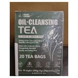 20 Bags Oil Cleansing Tea for Liver - 10 Herbal Blend | Chinese Herbal Tea | Oil Reducing Tea | Natural Liver Detox & Digestion Support - BB 28/11/2026