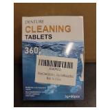 Retainer Cleaner Tablets for Invisalign, Mouth Guard Cleaner, Dissolve Stains, Odors and Plaque Dental Retainers for Aligner - Night Guards - False Teeth Whitening (60 pcs) - BB 2027/9/25