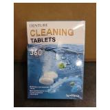 Retainer Cleaner Tablets for Invisalign, Mouth Guard Cleaner, Dissolve Stains, Odors and Plaque Dental Retainers for Aligner - Night Guards - False Teeth Whitening (60 pcs) - BB 2027/9/25