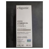 Cliganic 100% Pure Vitamin E Oil for Skin  Hair & Face - 60 000 IU  Non-GMO Verified | Natural D-Alpha Tocopherol