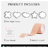Tripsky XL Breast Lift Tape, Boob Tape for Large Breasts,Body Tape for Fashion, BodyTape Boobtape & Breast Petals for A-G Cup