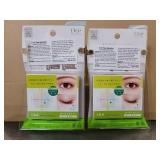 Lot of 2 False Eyelashes Lashever Natural Series, Japanese Natural Looking Fake Eyelashes A Day Long Lasting Wear, Reusable Strip, Lightweight & Comfortable, 2 Pairs, Natural 104 Black