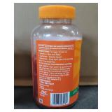 Metamucil Fiber Gummies for Adults, No Sugar Added Orange Flavor, 5g Prebiotic Plant Based Fiber Supplement Blend, 120 Count BB AUG 2027