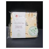 San Francisco Baby Premium Organic Cotton Bassinet Sheets - Universal Fit for Girls or Boys, Fitted Bedside Sleeper Bassinet Crib Sheets - 1 Pack