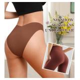 ASIMOON High Waist Bikini Underwear Women
