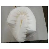 Deluxe Pet Bed Bundle - Gray Plush & White Memory Foam