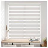 Dual Layer Zebra Window Shades - Retail: $59
