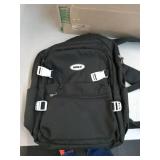 Mr Milid Black Canvas Backpack