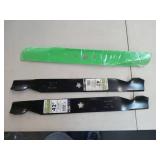 MaxPower 2 Blade Set for Many 42 in. Cut Craftsman, Husqvarna, Poulan Mowers Replaces OEM #