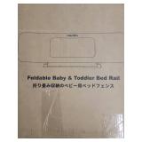 Clilee Baby Foldable Bed Rail Guard