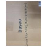 Duseu Circular Edge Folding Shower Set (Brown)