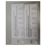 Industrial Curtain Rod Set 36-72 inches
