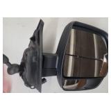 Black Side View Mirror with LED Turn Signal