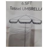 6.5ft Tassel Umbrella
