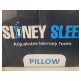 Sidney Sleep Adjustable Memory Foam Pillow