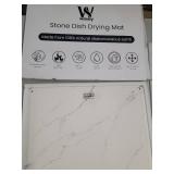 Wasdy Stone Dish Drying Mat - Marble Design