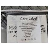 Quilted Gray Memory Foam Pillow