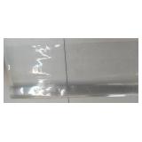 Roll of Clear Plastic Floor Protecting Film 36\"W - Retail: $25