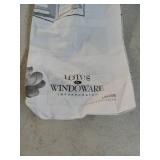 Lotus & Windoware Designer Crown Valance  - Retail: $45